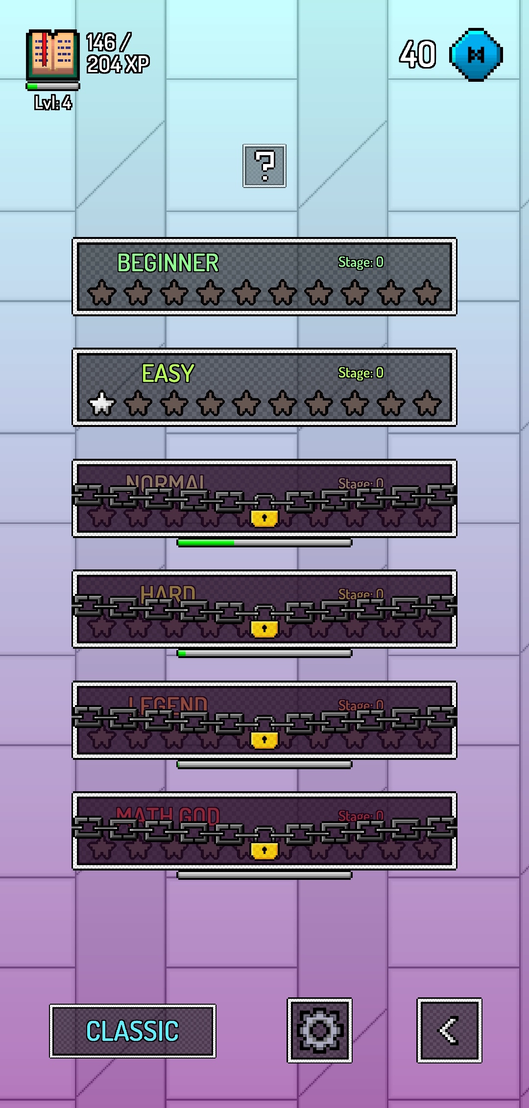 MathBlitz gameplay screenshot